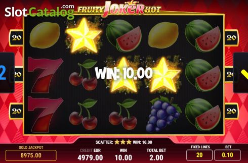 Скрин4. Fruity Joker Hot слот