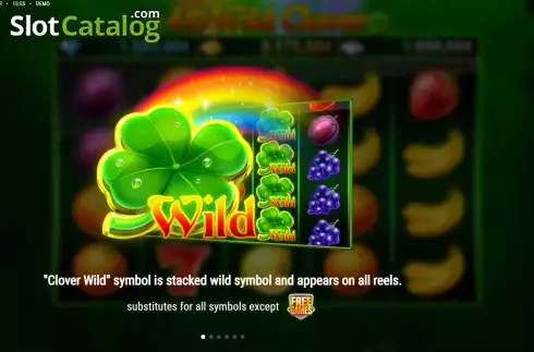 Скрин4. 40 Wild Clover слот