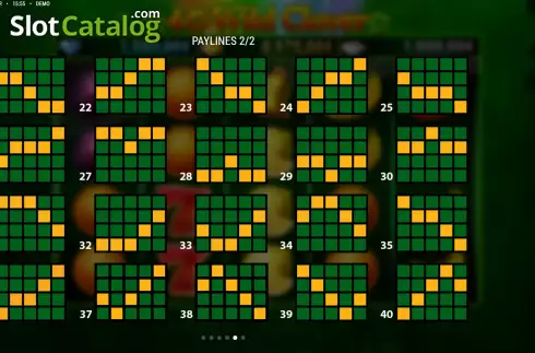 Скрин8. 40 Wild Clover слот