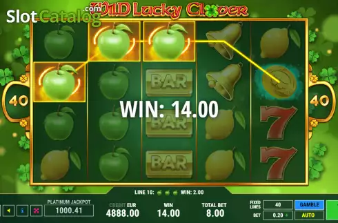 Скрин3. Wild Lucky Clover слот