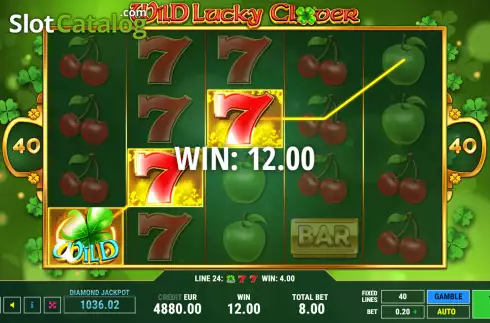Скрин4. Wild Lucky Clover слот