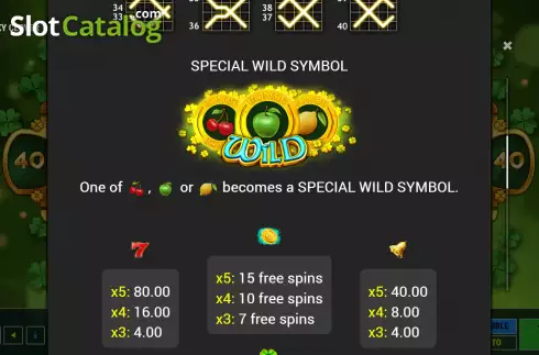 Скрин7. Wild Lucky Clover слот