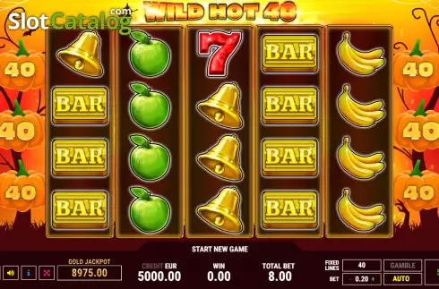 Скрин2. Wild Hot 40 Halloween слот