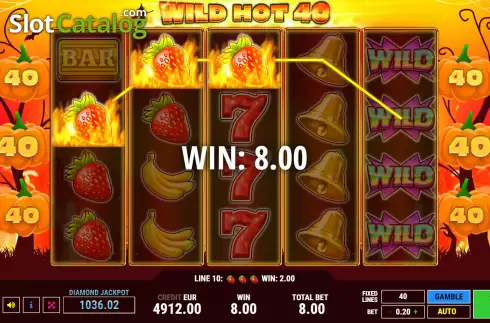 Скрин4. Wild Hot 40 Halloween слот