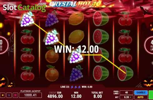 Скрин4. Crystal Hot 40 Halloween слот