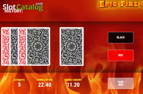 Скрин5. Epic Fire 40 слот