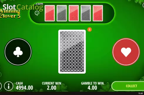 Скрин4. Winning Clover 5 слот