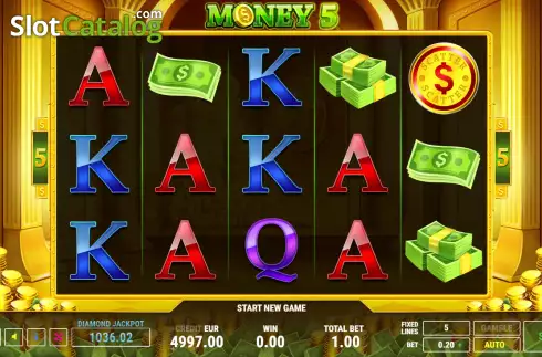 Скрин2. Money 5 слот