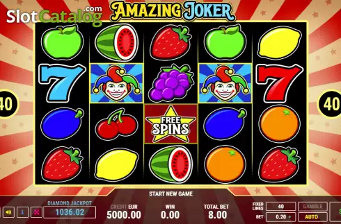 Скрин2. Amazing Joker слот