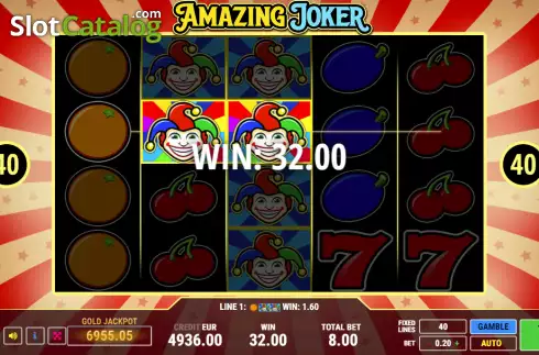 Скрин3. Amazing Joker слот