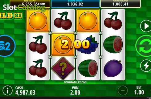 Скрин3. Wild 81 слот