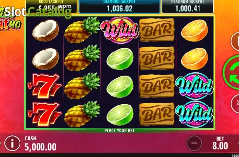 Скрин2. Wild Heat 40 слот
