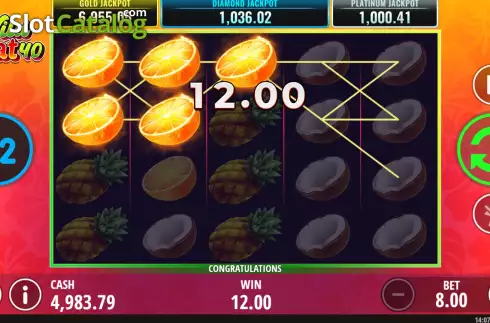 Скрин3. Wild Heat 40 слот