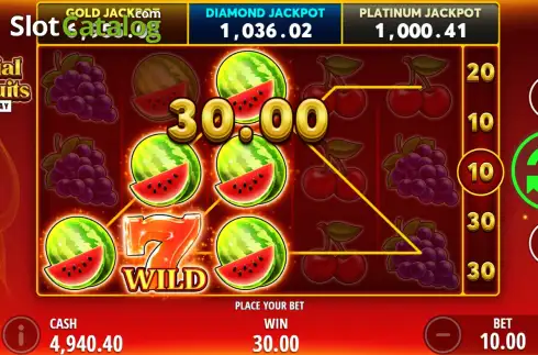 Скрин3. Special Fruits слот