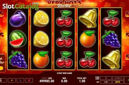 Скрин2. Very Hot 5 Booster слот