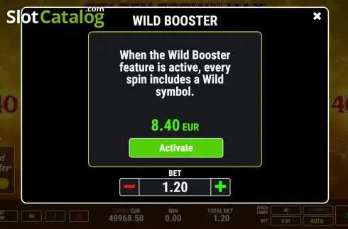 Скрин6. Golden Crown Max Booster слот