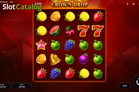 Скрин2. Crown Drop слот
