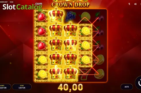 Скрин3. Crown Drop слот