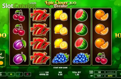 Скрин2. Epic Clover 100 Booster слот