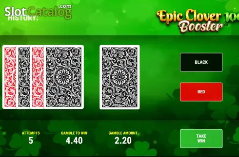 Скрин8. Epic Clover 100 Booster слот