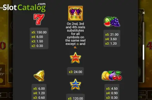 Скрин9. Golden Crown 40 Booster слот