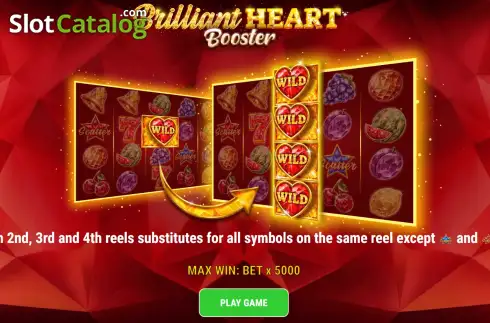 Скрин2. Brilliant Heart Booster слот