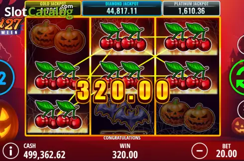 Скрин3. Wild 27 Halloween слот