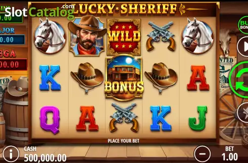 Скрин2. Lucky Sheriff слот