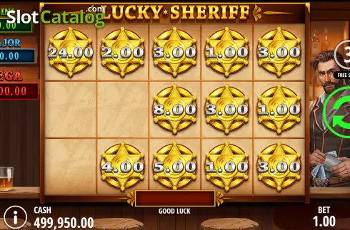 Скрин3. Lucky Sheriff слот