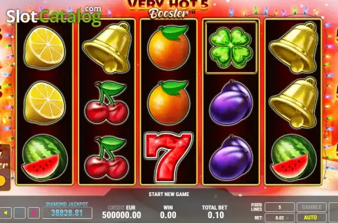 Скрин2. Very Hot 5 Christmas Booster слот