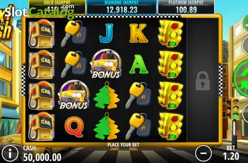 Скрин2. Taxi Rush (Fazi) слот