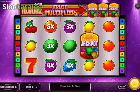 Скрин2. Fruit Multipliers слот