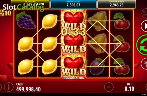 Скрин3. Locked Hearts 10 слот