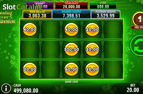 Скрин3. Winning Clover 5 Hold & Win слот