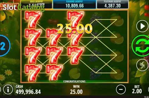 Скрин3. Royalgarden King слот