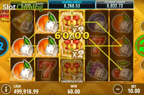 Скрин3. Golden Crown Extreme Dice слот