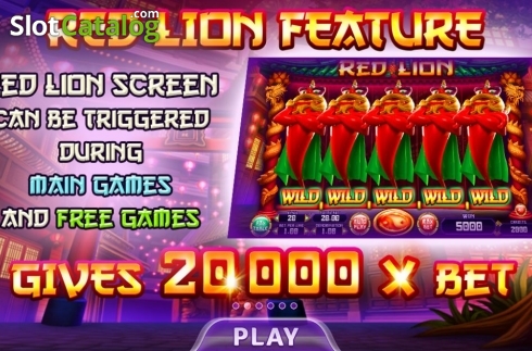 Скрин3. Red Lion слот