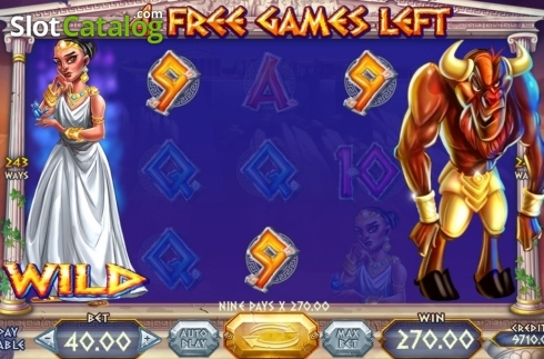 Скрин4. Wild Beast of Crete слот