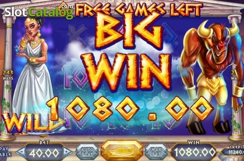 Скрин8. Wild Beast of Crete слот
