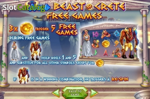 Скрин9. Wild Beast of Crete слот