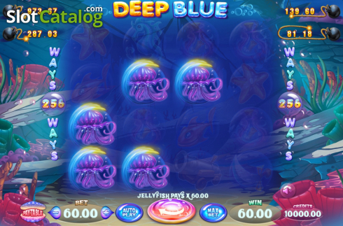 Скрин3. Deep Blue Jackbomb слот
