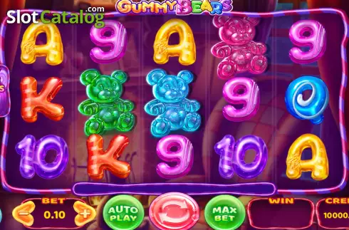 Скрин2. Gummy Bears слот