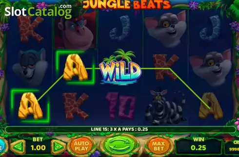 Скрин3. Jungle Beats слот