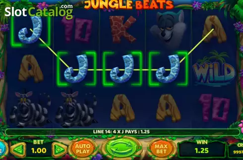 Скрин4. Jungle Beats слот