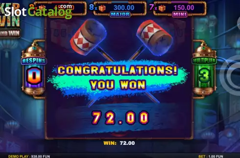 Скрин3. Joker Qwin - Hold and Win слот