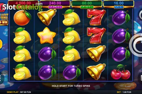 Скрин2. 40 Hold Hot Hold And Win слот