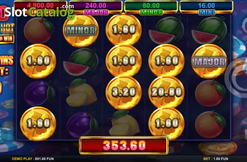 Скрин3. 40 Hold Hot Hold And Win слот