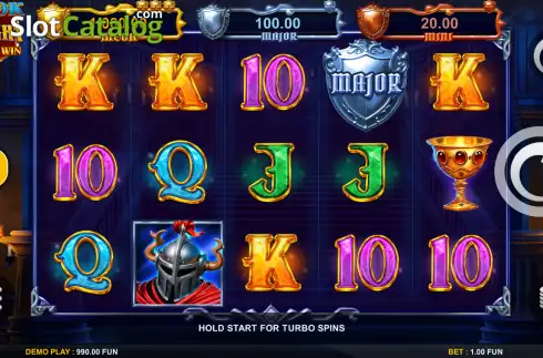 Скрин2. Book of Knight Hold and Win слот