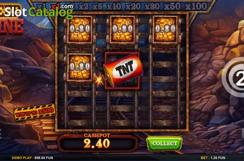 Скрин3. Deep Mine слот