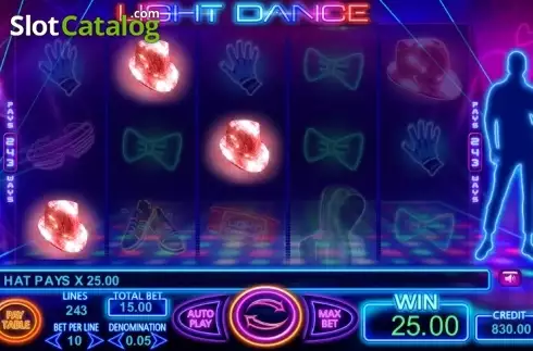 Скрин4. Light Dance слот